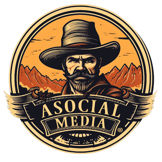 Asocial Media Registered Trademark Logo